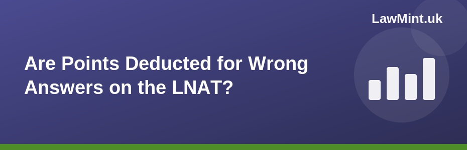 Are Points Deducted for Wrong Answers on the LNAT?