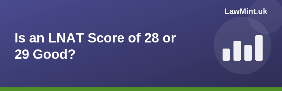 Is an LNAT Score of 28 or 29 Good?